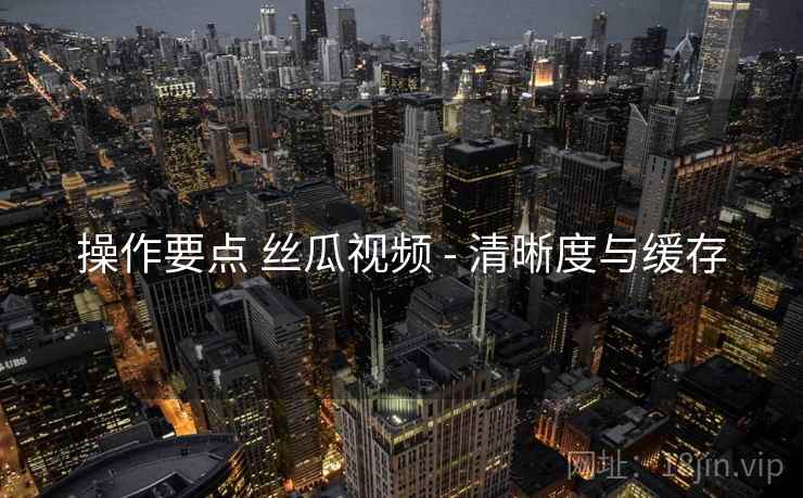操作要点 丝瓜视频 - 清晰度与缓存  第2张