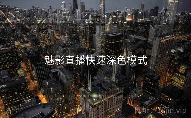 魅影直播快速深色模式  第1张
